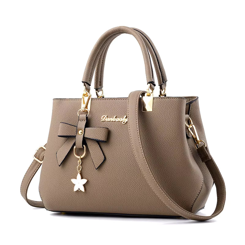 Dames schoudertas met meerdere zakken, grote capaciteit, dames handtas, dames schoudertas, casual messenger bag