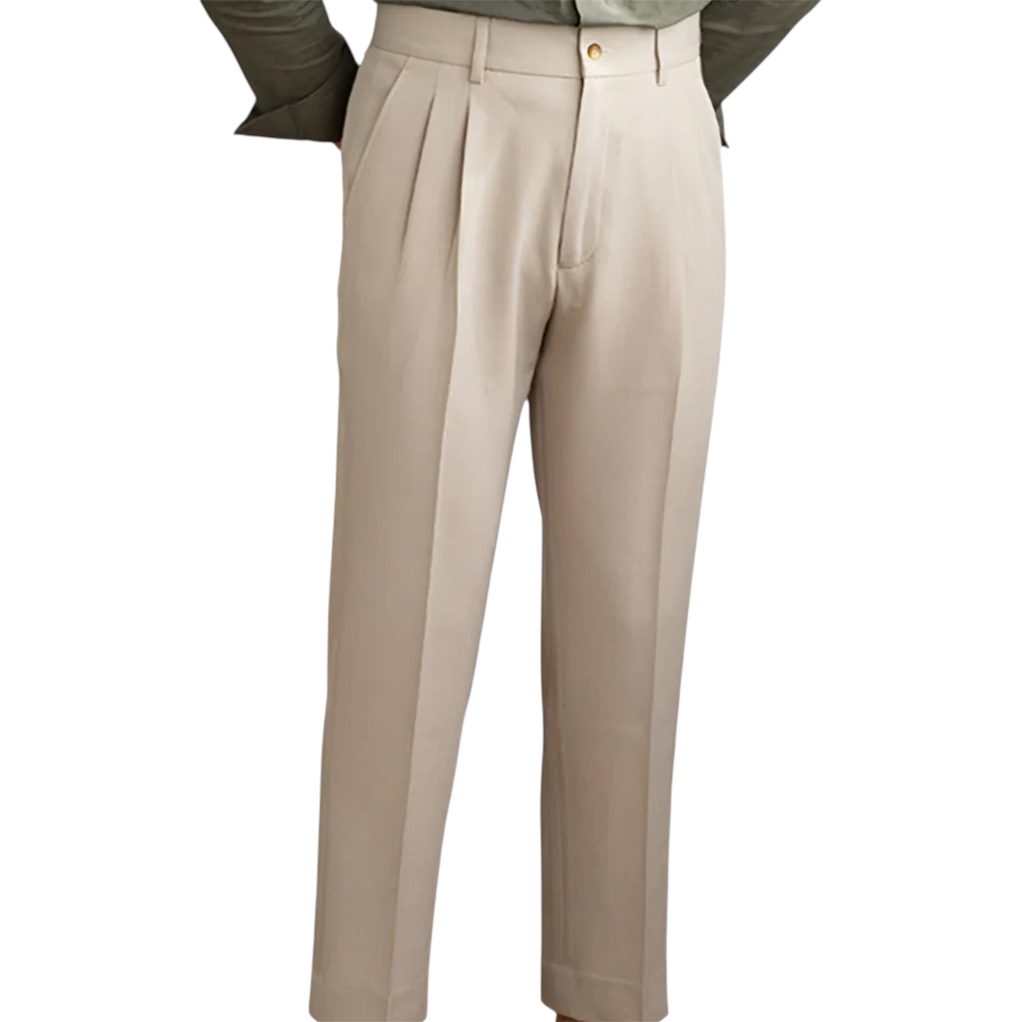 Men's Fashionable Business Formal Wear Casual Pants Stretch Casual Pant Straight Leg Pant Men's Casual Formal Pants