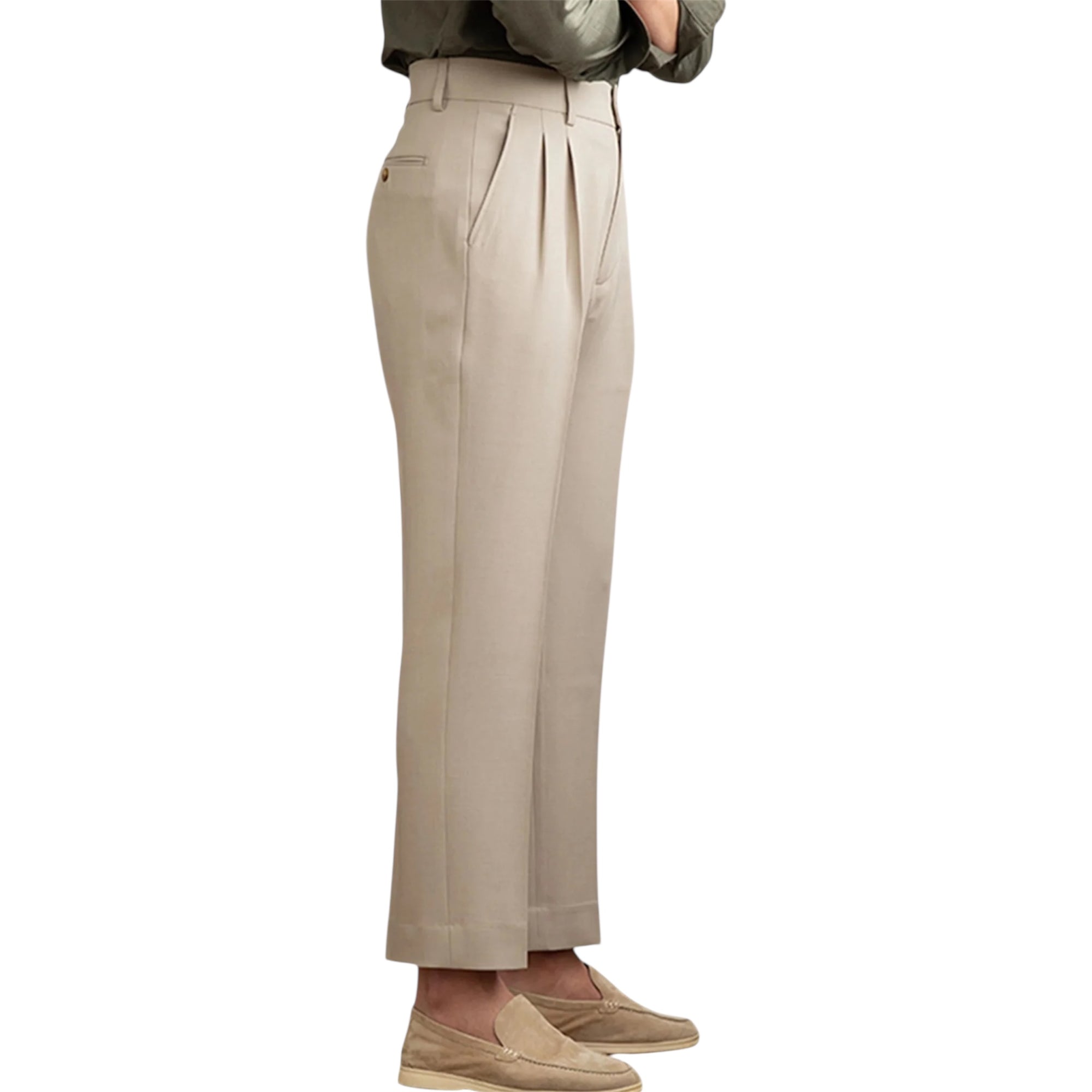 Men's Fashionable Business Formal Wear Casual Pants Stretch Casual Pant Straight Leg Pant Men's Casual Formal Pants