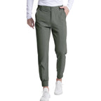 Men's Fashionable Casual Elastic Jogger Pants Slim Fit Cotton Mid Waist Lightweight Men's Casual Jogger Pants