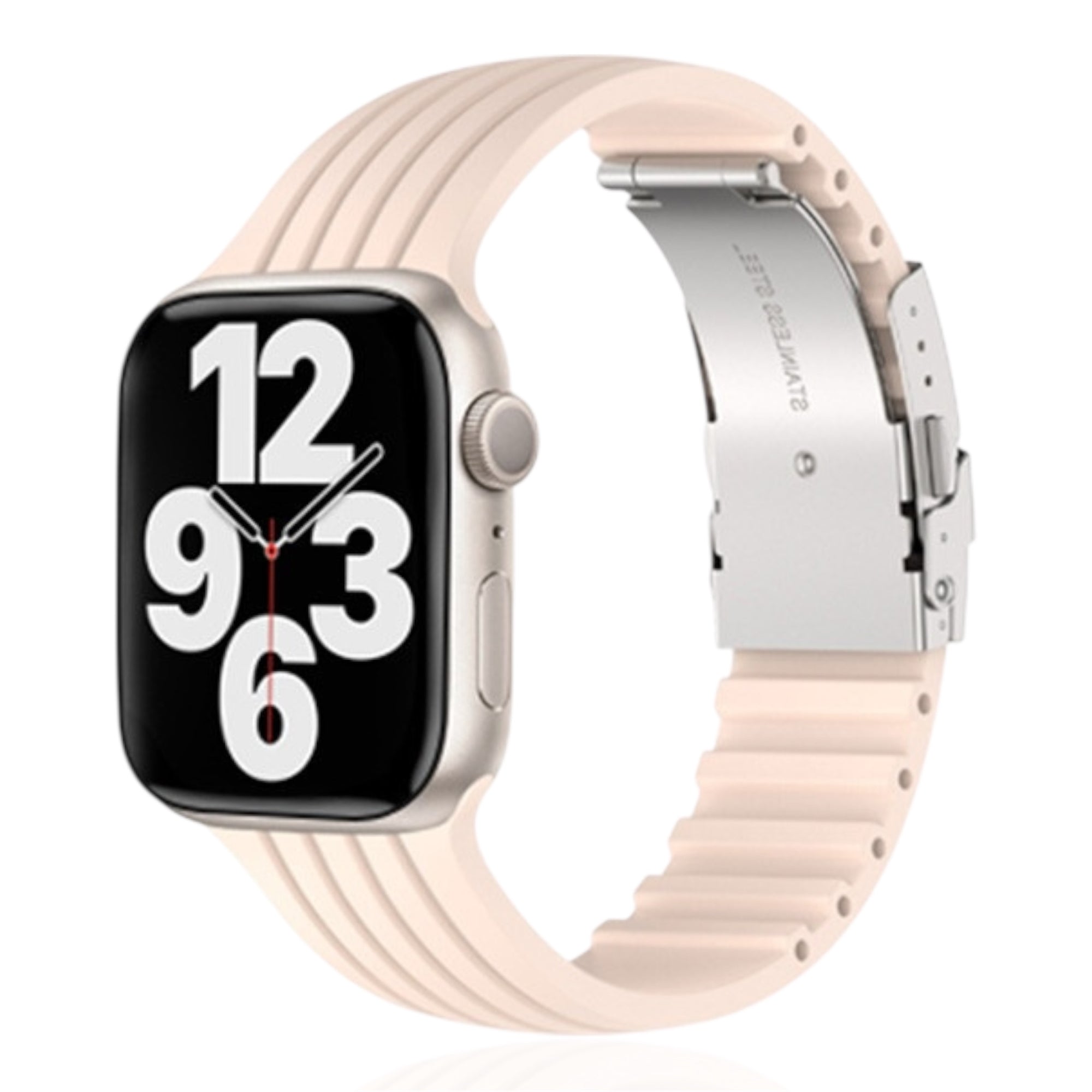 Smartwatch Bluetooth-oproep Fitnesstracking Gezondheidsmonitoring Slimme herinnering Modieuze siliconen streep IWatch