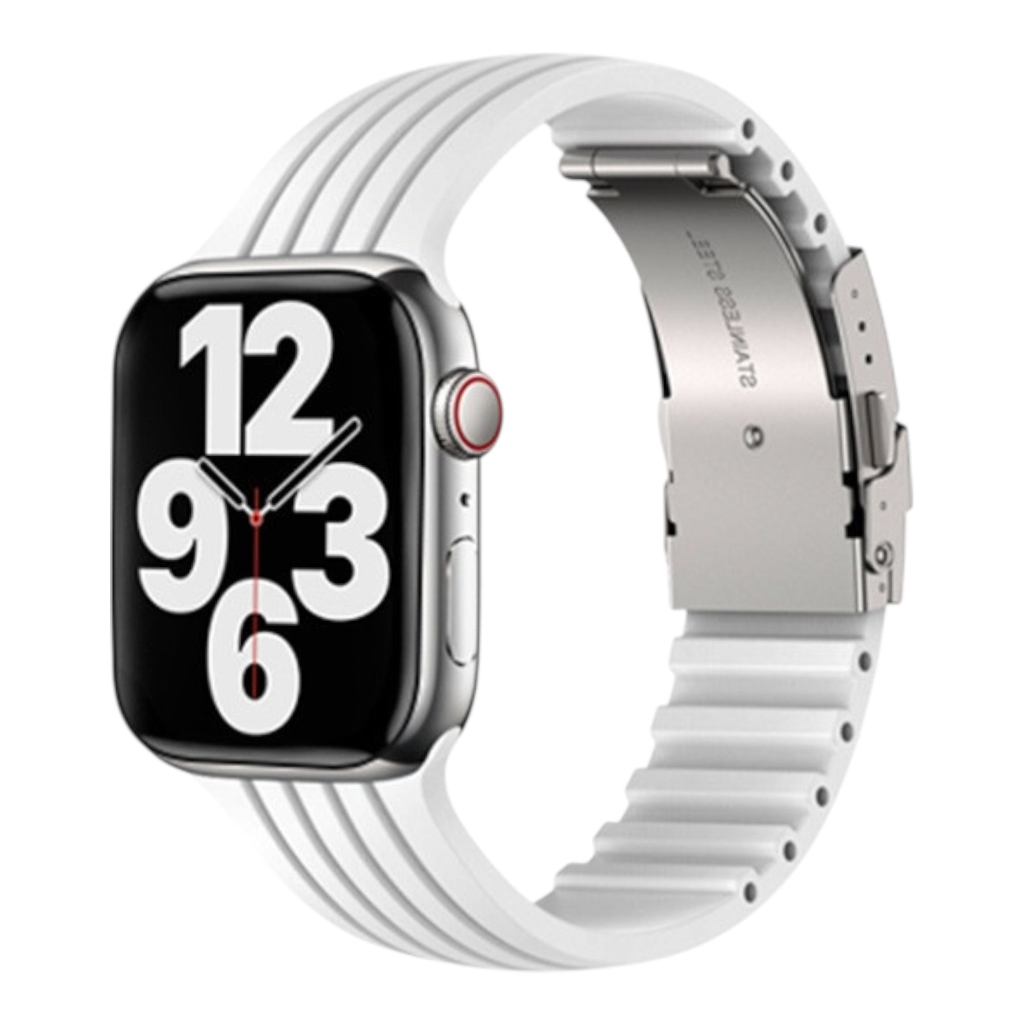 Smartwatch Bluetooth-oproep Fitnesstracking Gezondheidsmonitoring Slimme herinnering Modieuze siliconen streep IWatch