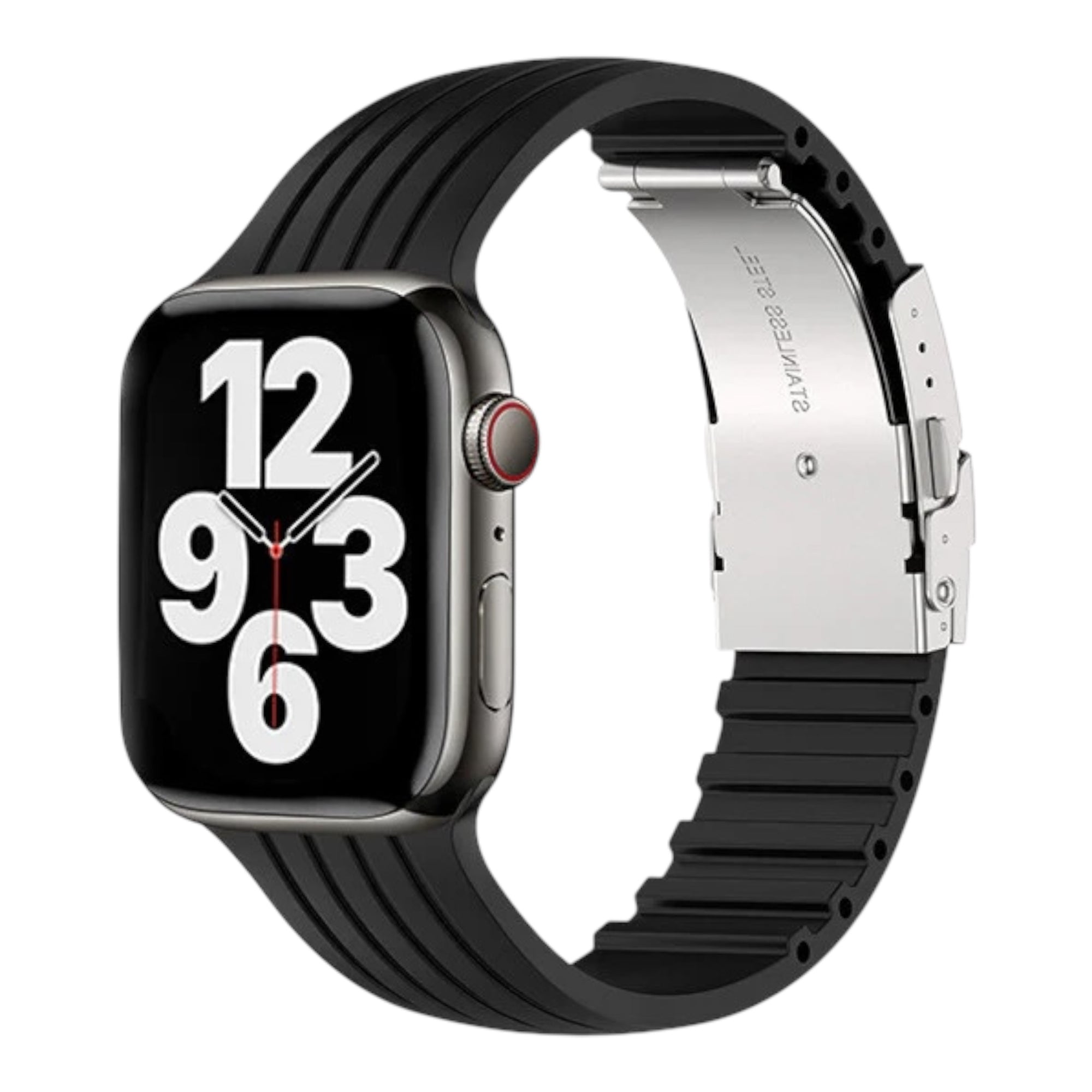 Smartwatch Bluetooth-oproep Fitnesstracking Gezondheidsmonitoring Slimme herinnering Modieuze siliconen streep IWatch