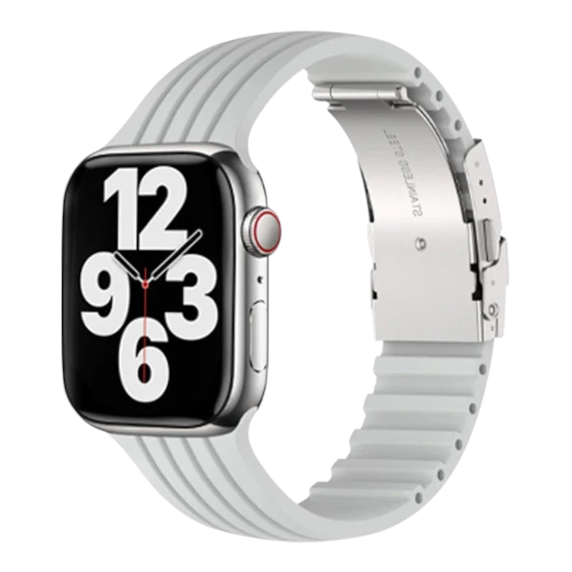 Smartwatch Bluetooth-oproep Fitnesstracking Gezondheidsmonitoring Slimme herinnering Modieuze siliconen streep IWatch