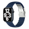 Smart Watch Bluetooth Call Fitness Tracking Health Monitoring Smart Reminder Fashionable Silicone Stripe IWatch