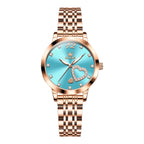 OLEVS Brand 5189 Woman Luxury Quartz Watches Steel Strap Casual Rhinstone Crafted Waterproof Lady Quartz Wrist Watch