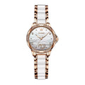 OLEVS Luxury Women's Mechanical Watch Rhinstone Crafted Waterproof Luminous Automatic Mechanical Women Watch - Acquisti Online