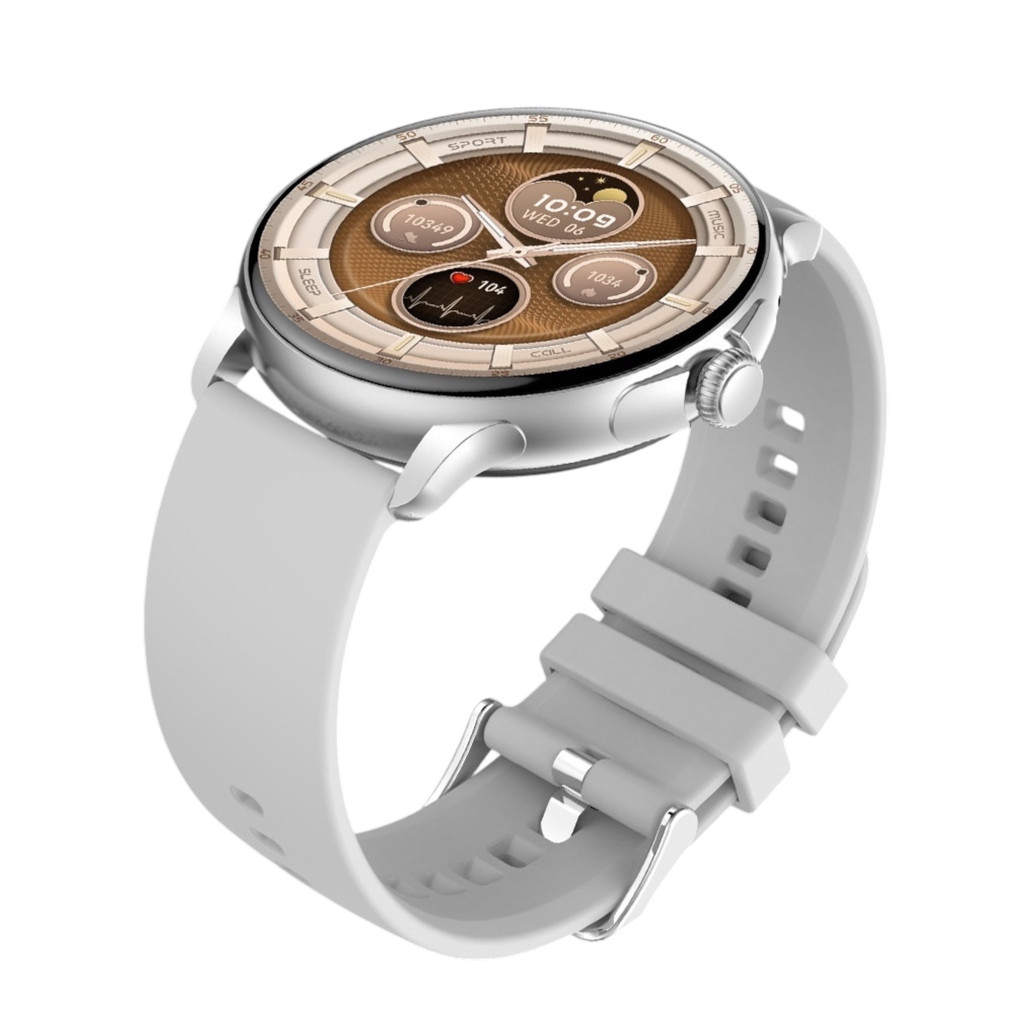 Orologio intelligente Hk49 Bluetooth BT Chiamata Promemoria intelligente Pagamento NFC Monitoraggio della salute Display AMOLED Fitness Track Orologio intelligente