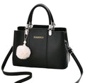 Women Fashionable Handbag Shoulder Bag PU Material Trendy Handbags Large Capacity Zipper Pocket Ladies One Shoulder Bag