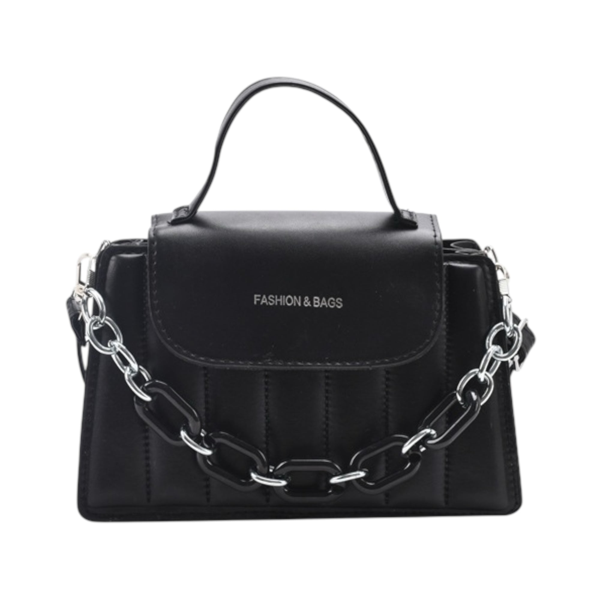 Women's Fashionable Chain Crossbody Shoulder Bag Women Handbag Zipper Pocket Waterproof Pillow Women Handbags