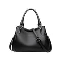 Dames casual zachte leren crossbody schoudertas stijlvolle tas dames handtas met rits PU leren schoudertas