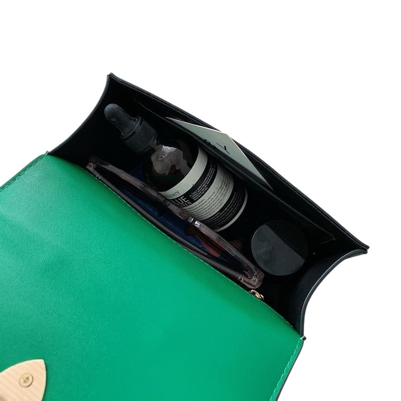 Italian Women's handbag Shoulder Messenger Bags Elegant Female Small Square Bag Leather Bags Women Handbags