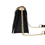 Women's Bag Pu Soft Leather Small Square Bag Retro Shoulder Bag Rhombus With Chain minimalist one shoulder bag