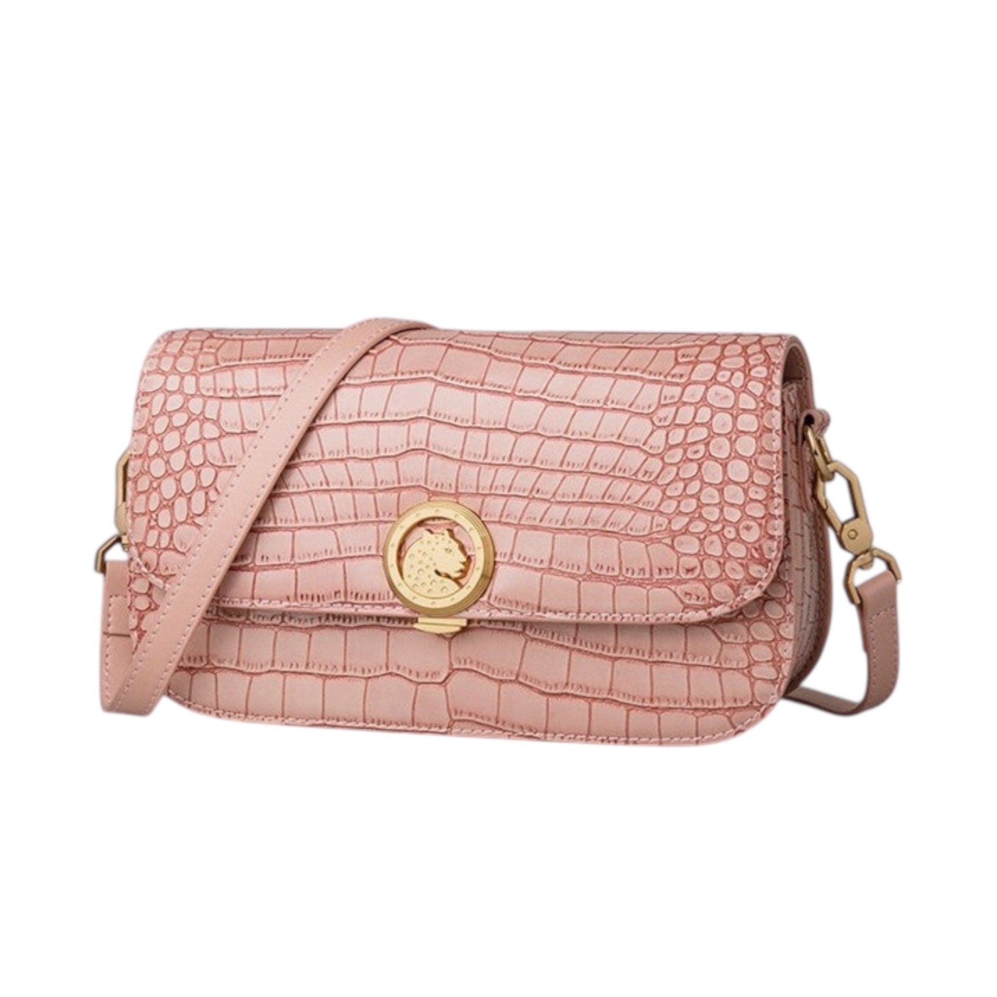 Damesmode Crossbodytas All-match leren schoudertas met meerdere zakken