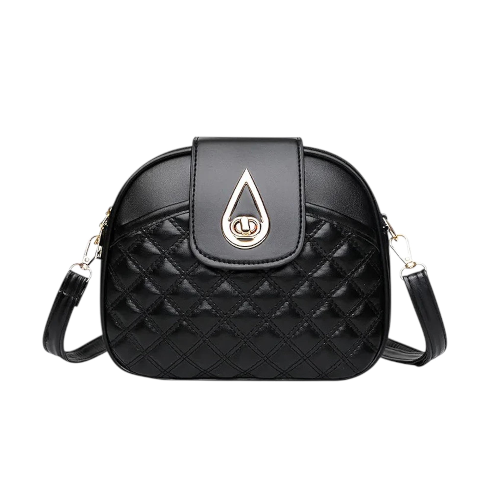 Women's Simple Shoulder Bag Texture Fashion Rhombus Embroidery Thread Shoulder Bag Women Crossbody Bag