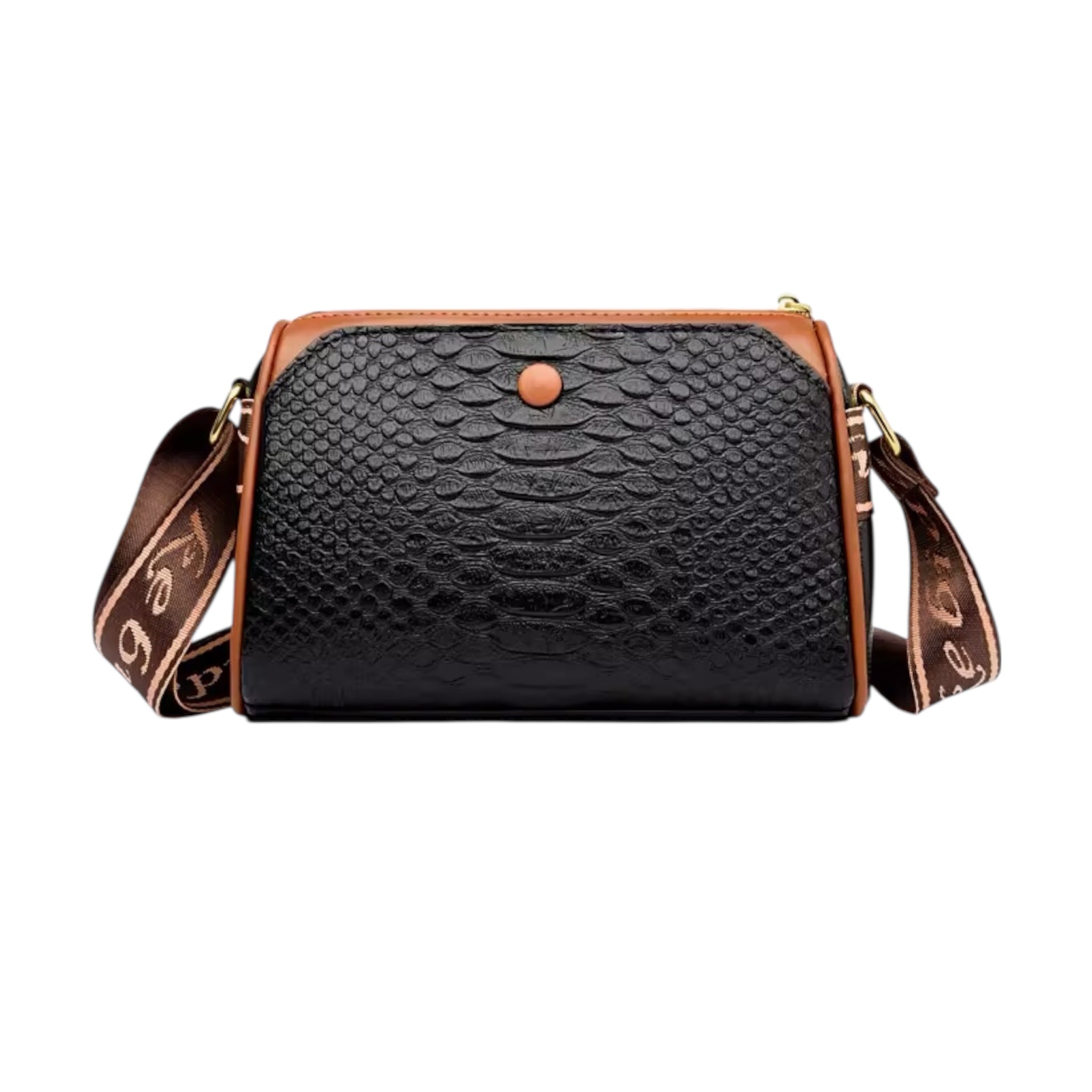 Dames schoudertas Rhombus leren modieuze schoudertas met grote capaciteit, dames crossbody tas