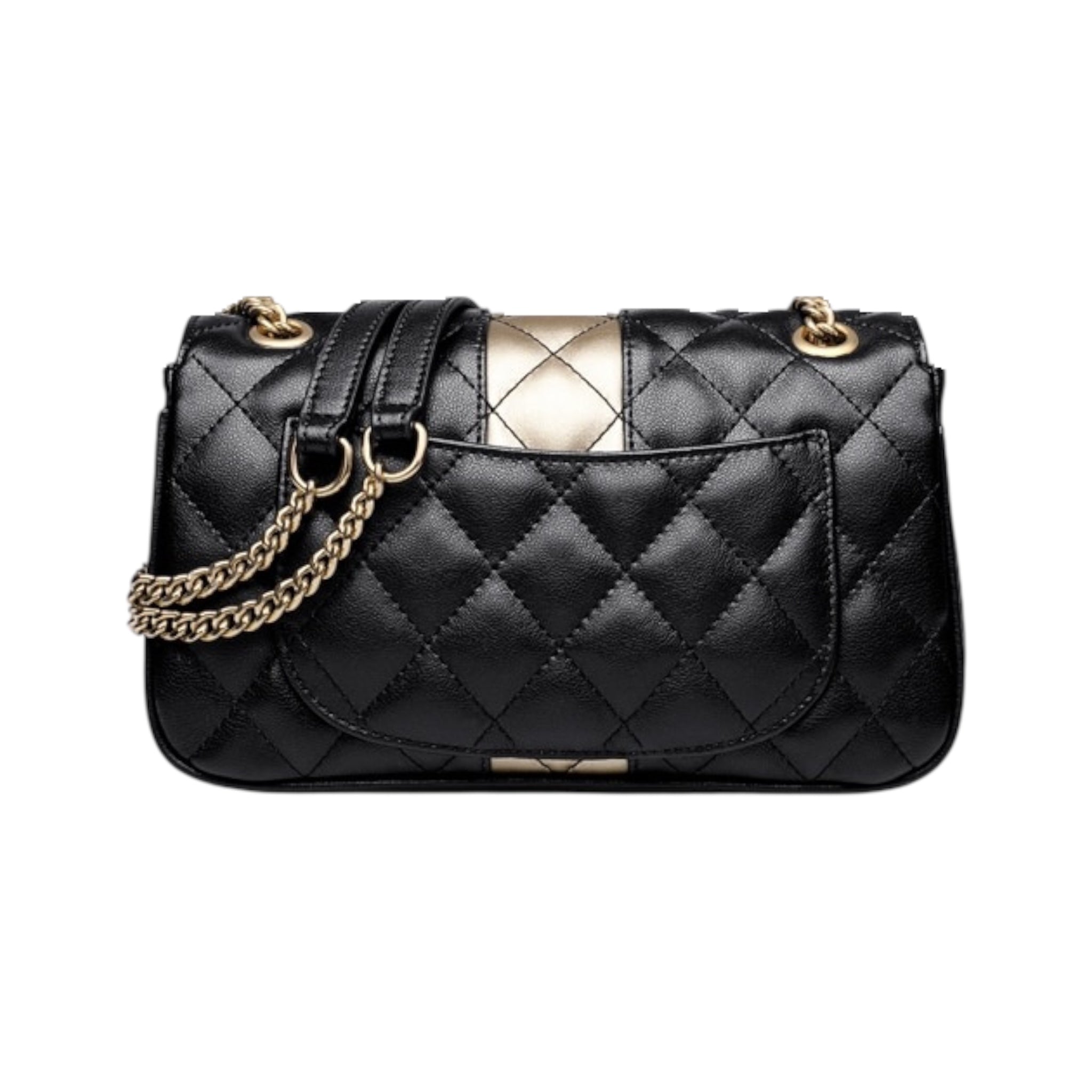 Modieuze luxe damestas met diamanten ketting, multi-pocket, grote capaciteit dames schoudertas