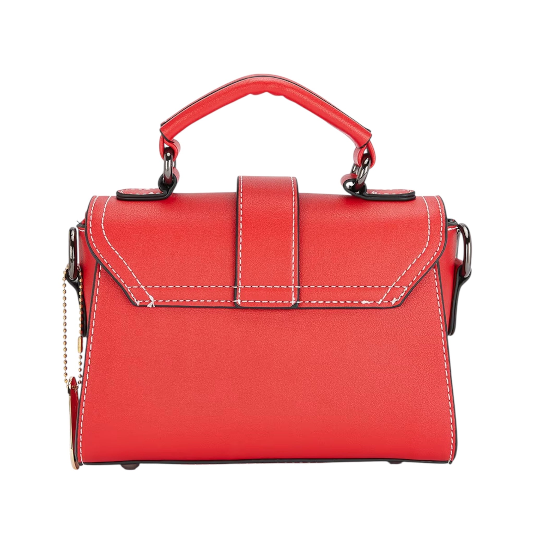 Luxe damestas van PU met grote capaciteit, één schouderband, crossbodytas met meerdere zakken