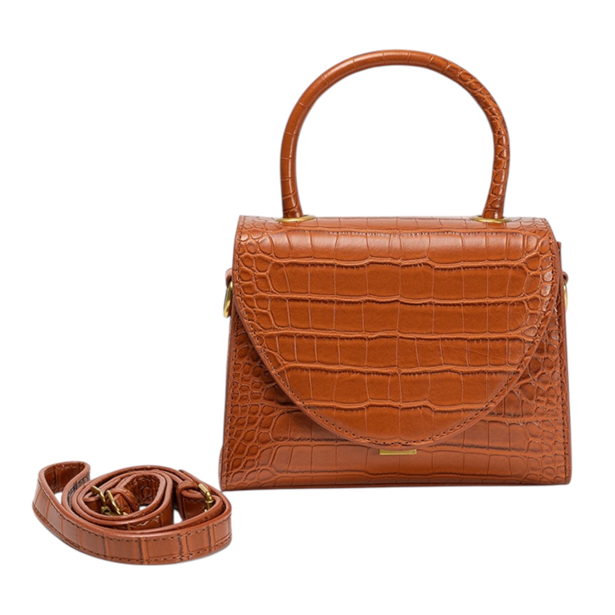 Women's Crossbody Bag Fashionable Pu Stone Pattern Handbag Large Capacity One Shoulder Strap Women's Shoulder Bag