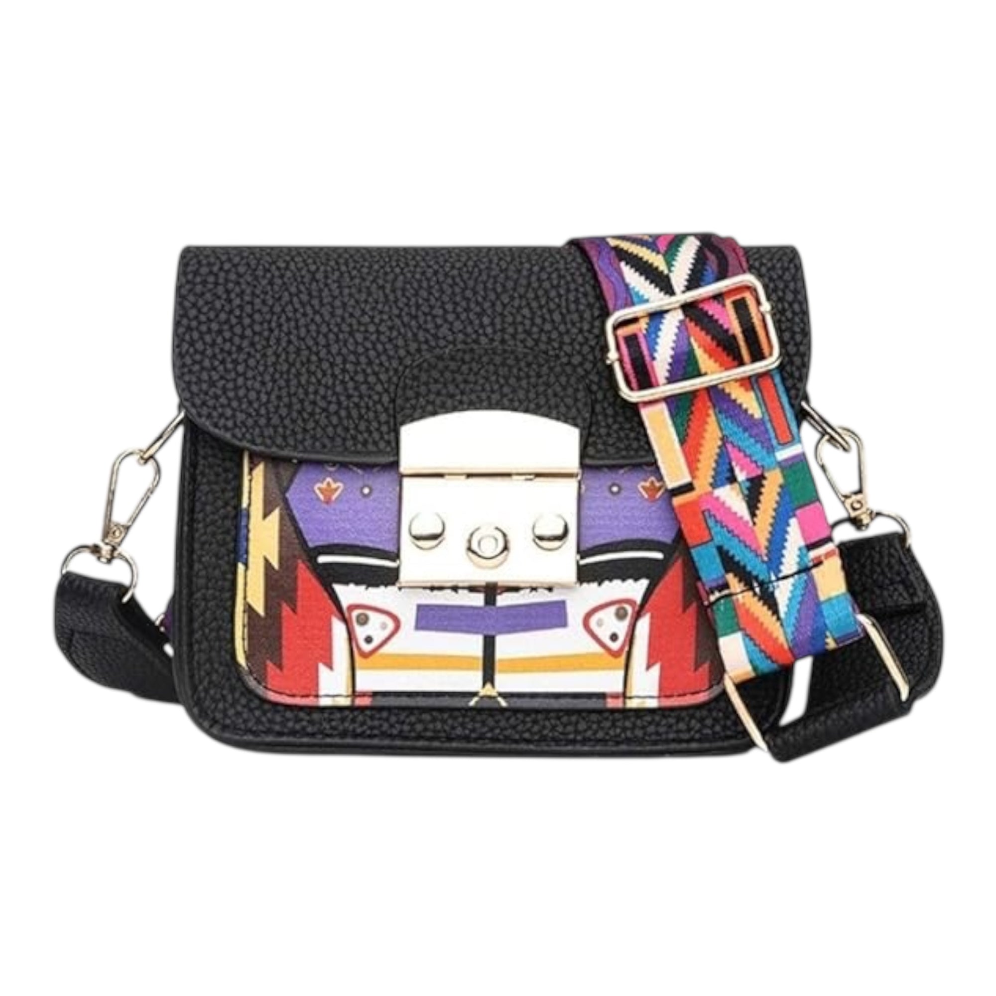 Women's Fashionable Crossbody Bag Large Capacity Multi Pocket Verstile Shoulder Bag Women's Shoulder messenger bag