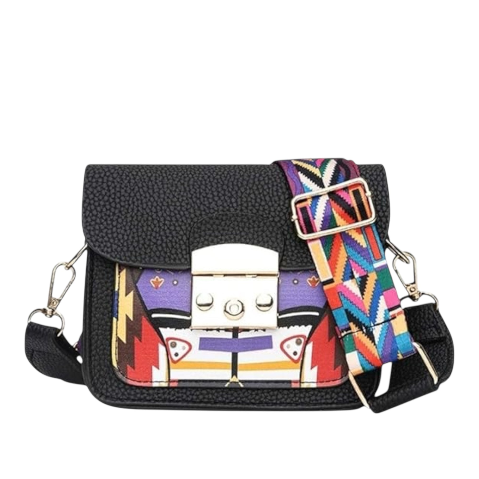 Women's Fashionable Crossbody Bag Large Capacity Multi Pocket Verstile Shoulder Bag Women's Shoulder messenger bag