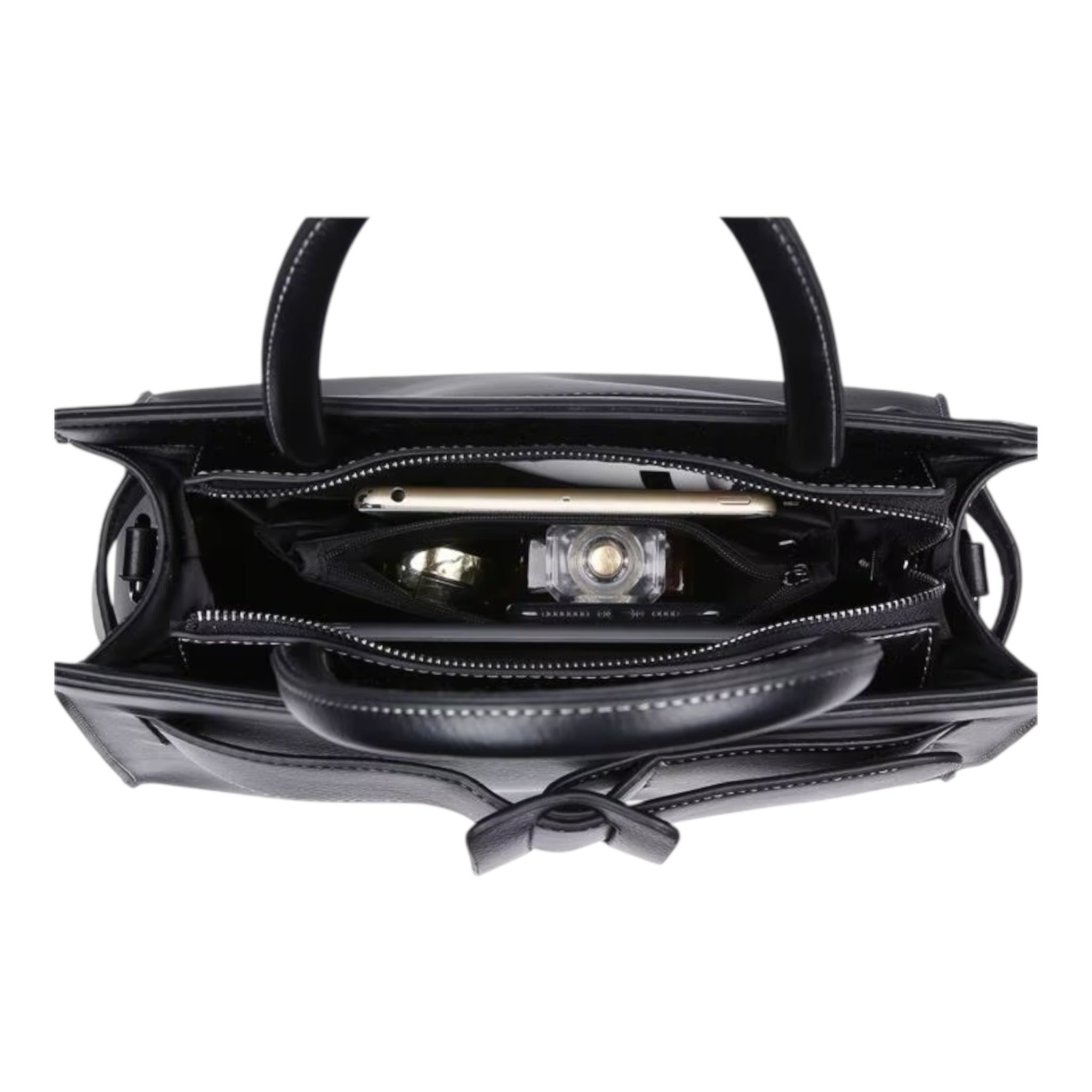 Dames handtas modieuze grote capaciteit zwarte dames tas schoudertas vierkante doos vorm dames crossbody tas