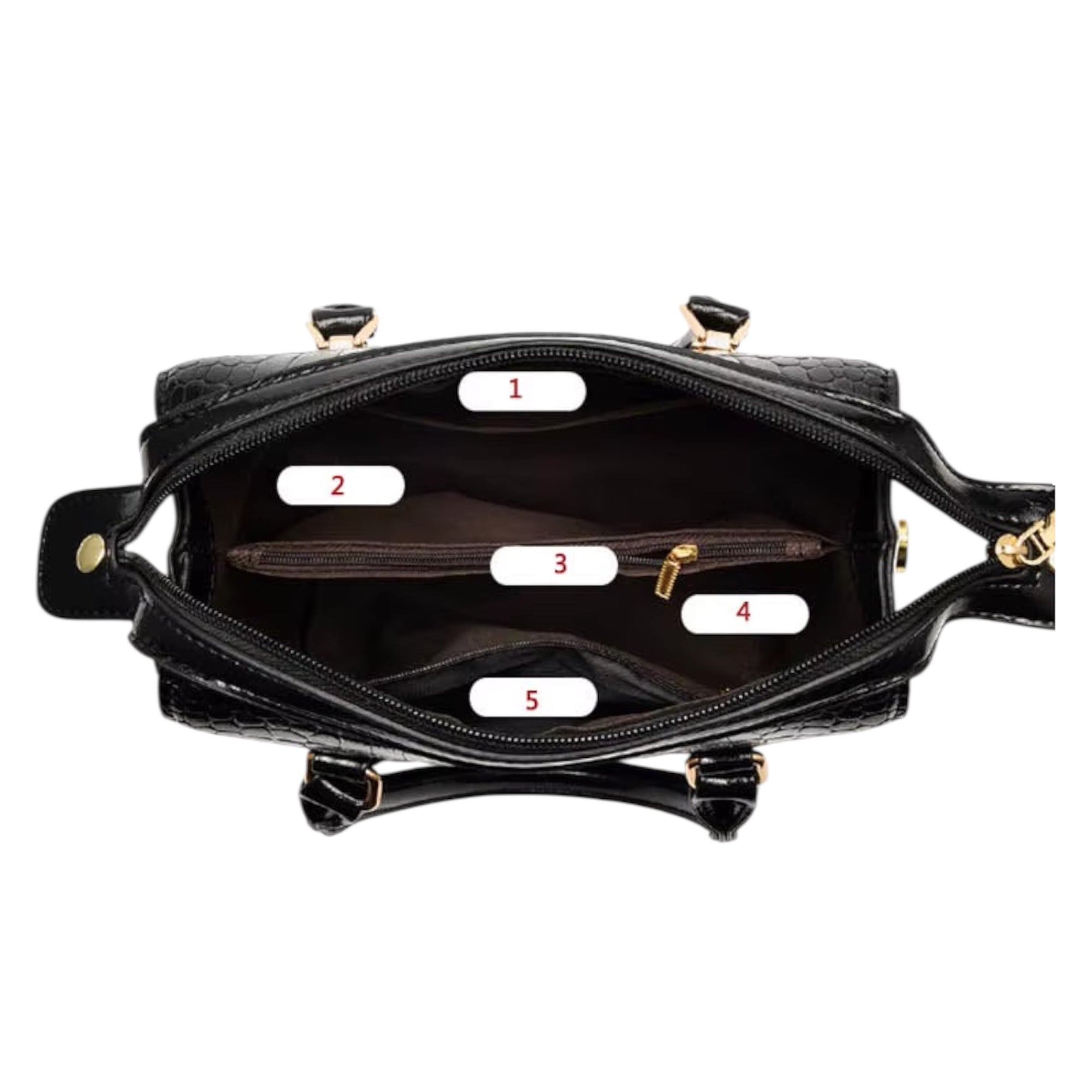 Women's Handbag Large Original Leather Capacity Stone Pattern Pillow Women's Shoulder bag Fashionable Women's Crossbody Bag