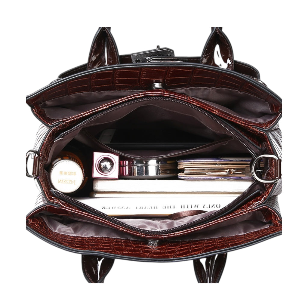 Women's Handbag Large Capacity Multi Pocket Fashionable Original Leather Crossbody bag Women Shoulder Messenger bag