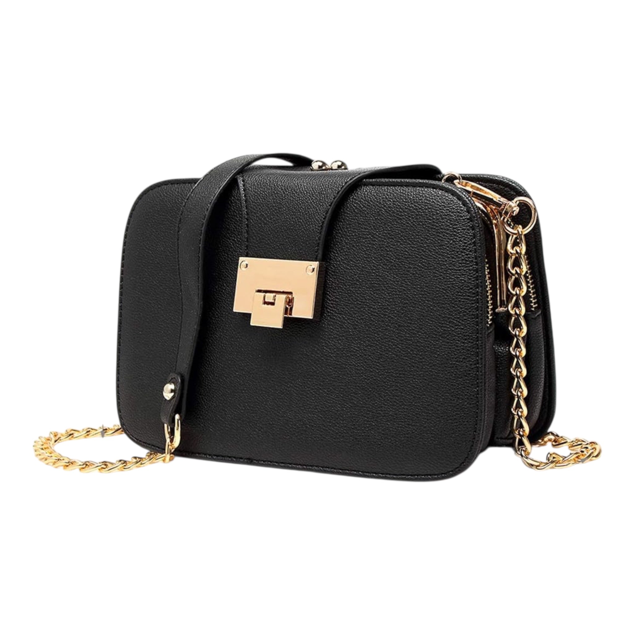 Damestas Enkele schouder diagonaal crossbody tas Meerdere zakken Grote capaciteit Originele leren dames schoudertas