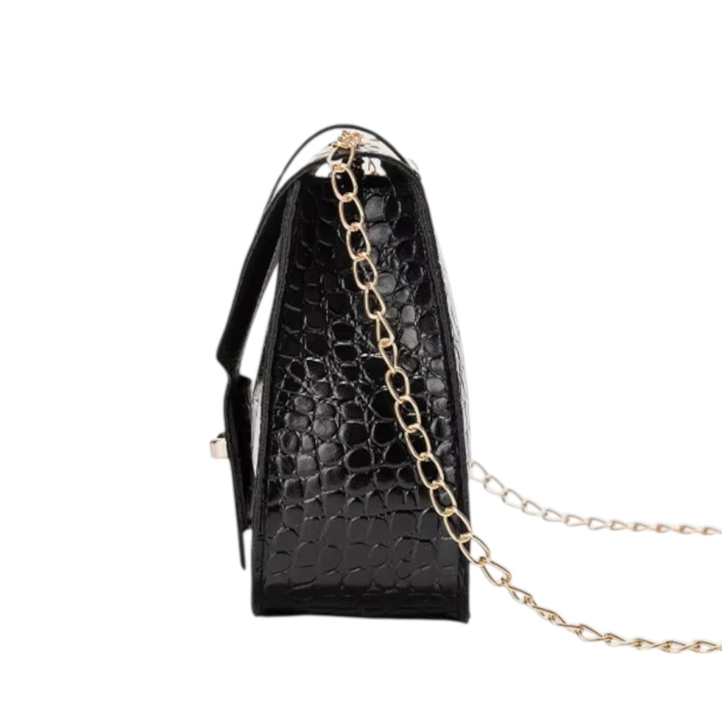 Women Crossbody Bag Niche Western Style Chain Shoulder Bag Original Leather Large CapacityWomen Shoulder Bag