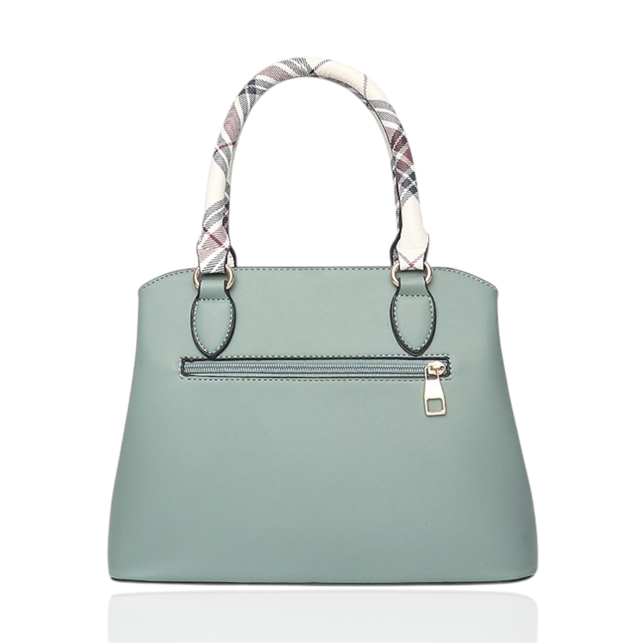 Luxe damestas van leer, grote capaciteit, kleine vierkante crossbodytas met meerdere zakken, schoudertas voor dames