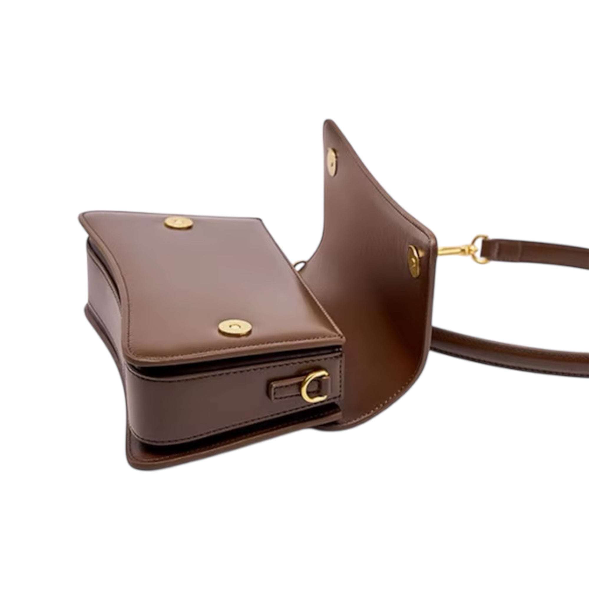 Fashionable Women's Shoulder Bag Small Square Original Leather Large Capacity Crossbody Bag Women's Shoulder Bag