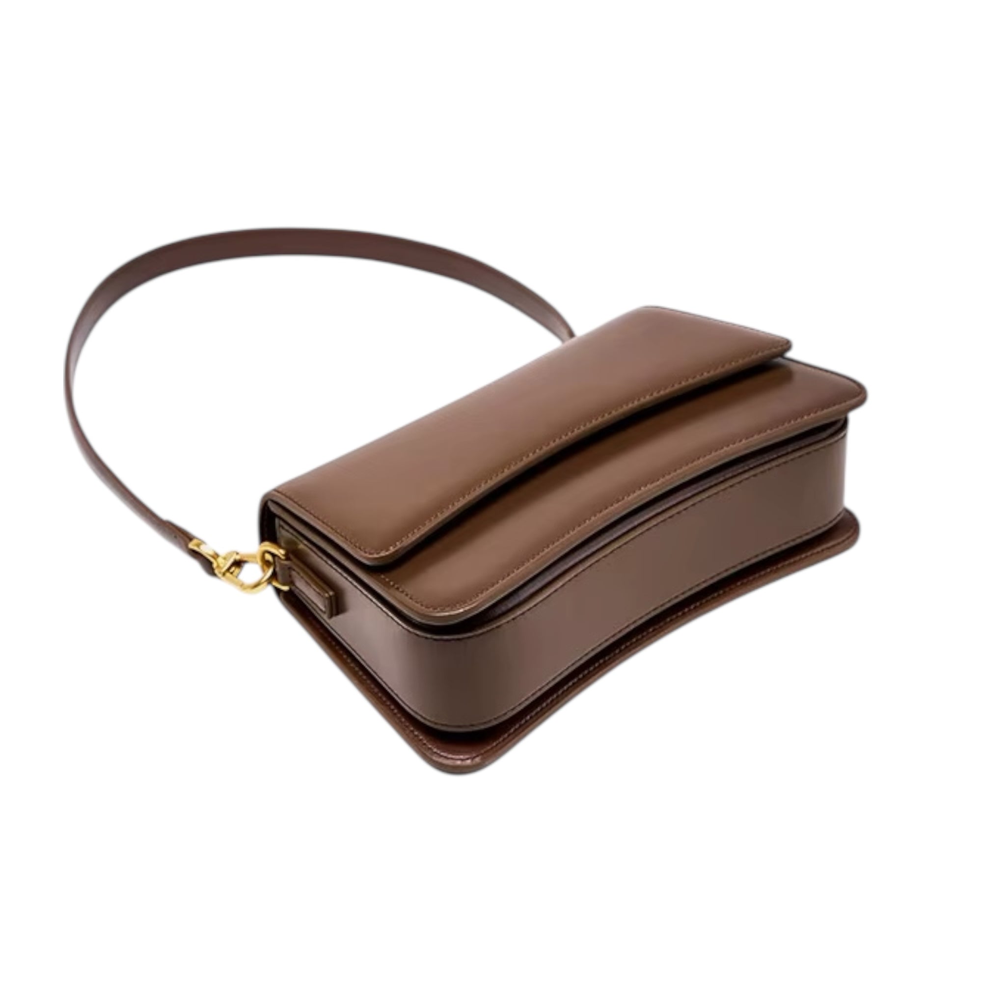 Fashionable Women's Shoulder Bag Small Square Original Leather Large Capacity Crossbody Bag Women's Shoulder Bag