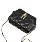 Women's Shoulder Bag Large Capacity GenuineLeather Flap Ins Chain Crossbody Bag Fashion Women Shoulder Bag