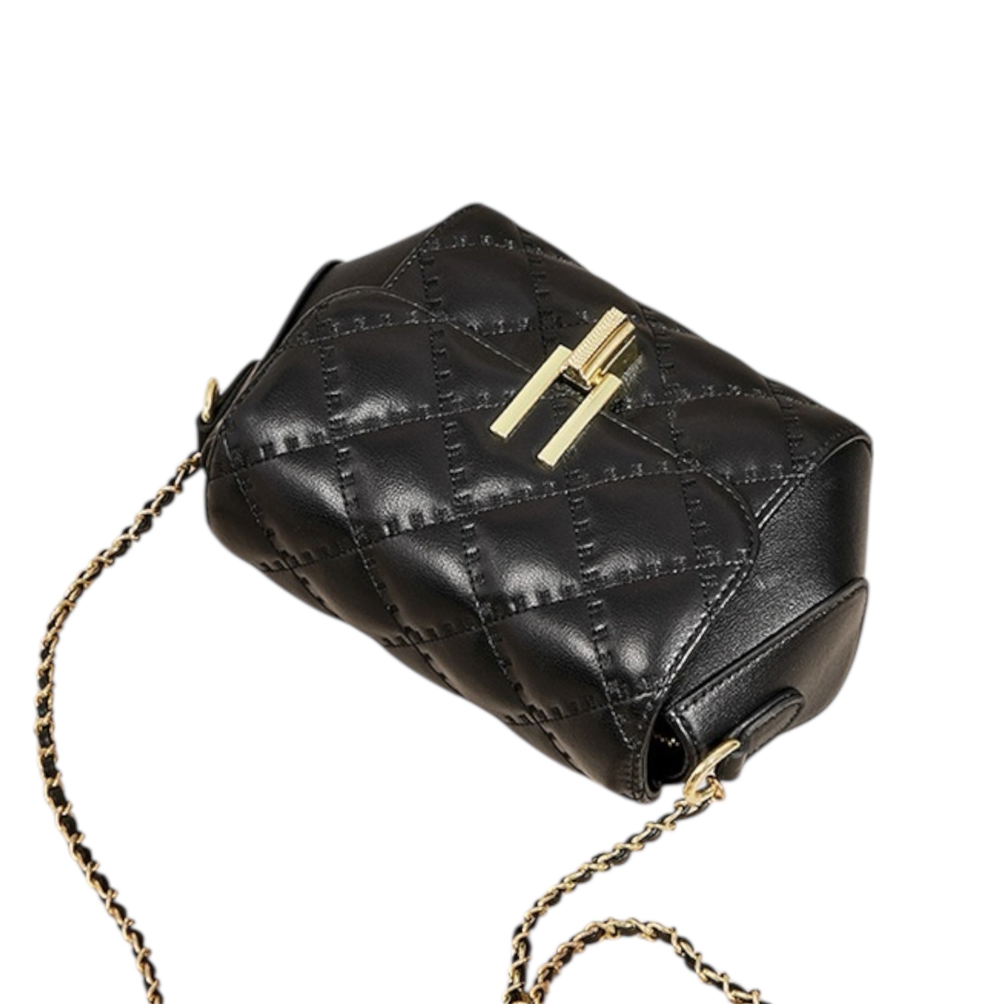 Women's Shoulder Bag Large Capacity GenuineLeather Flap Ins Chain Crossbody Bag Fashion Women Shoulder Bag