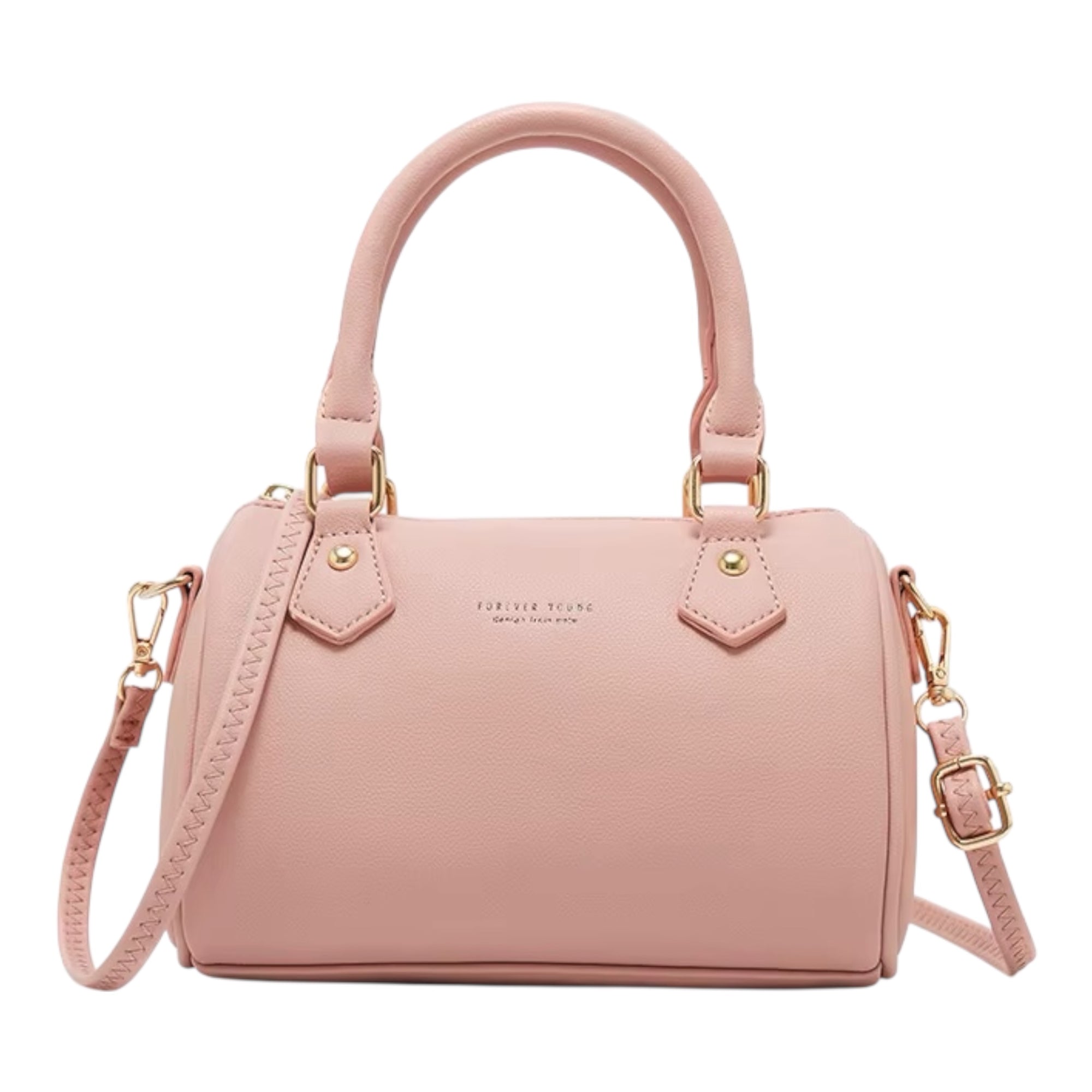 Women's fashionable Pillow Bag Leather Large Capacity Shoulder Bag Multi Zipper Pocket Crossbody Bag Women's Shoulder Bag