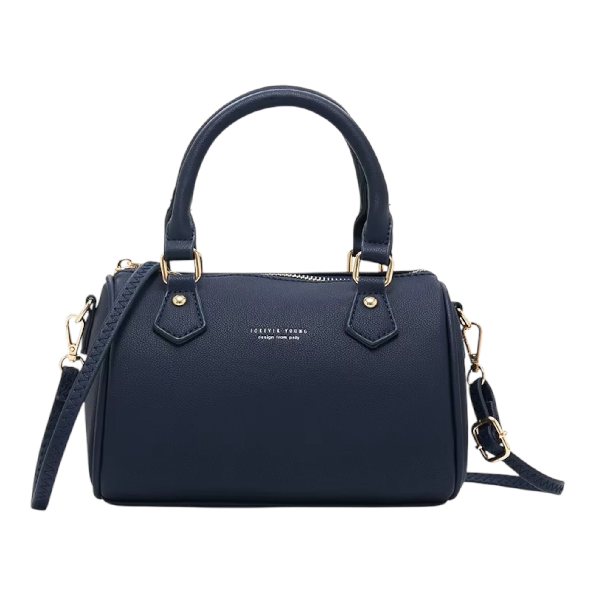 Women's fashionable Pillow Bag Leather Large Capacity Shoulder Bag Multi Zipper Pocket Crossbody Bag Women's Shoulder Bag