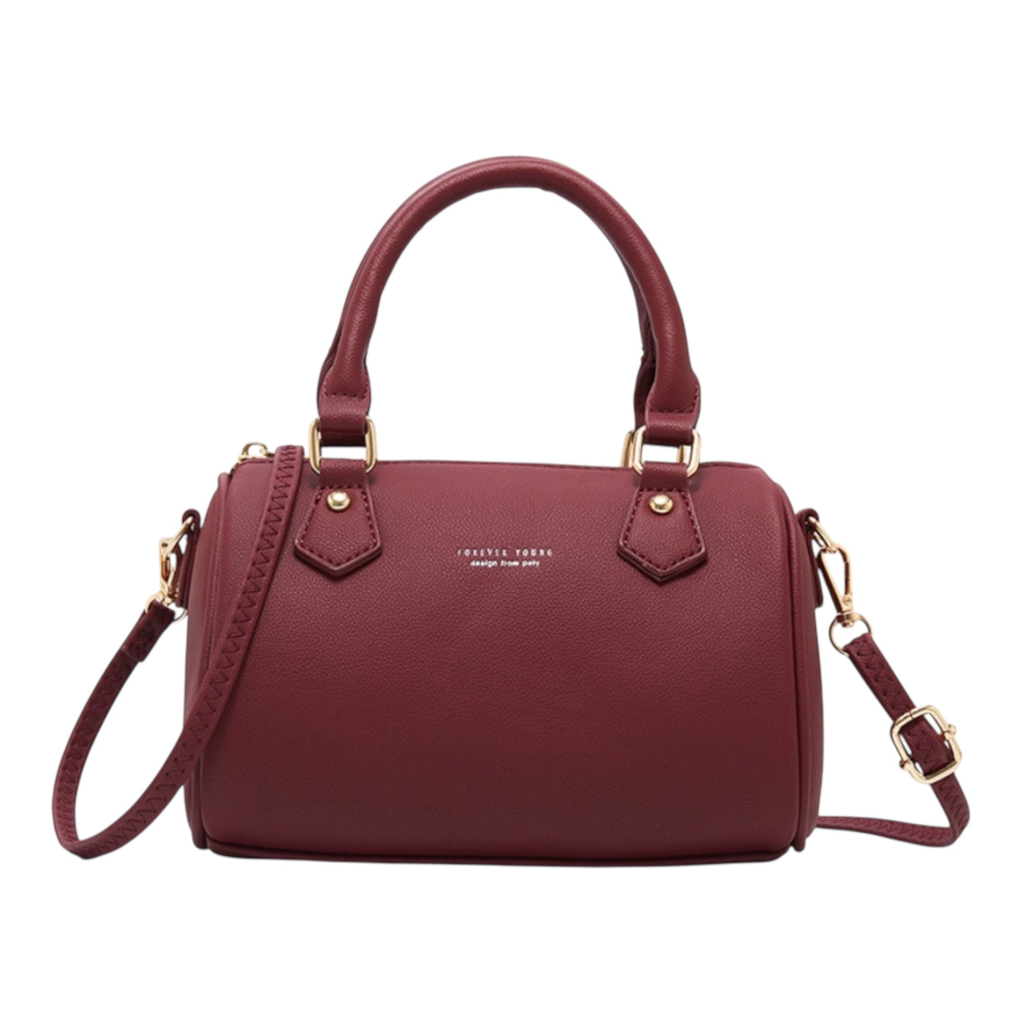 Women's fashionable Pillow Bag Leather Large Capacity Shoulder Bag Multi Zipper Pocket Crossbody Bag Women's Shoulder Bag
