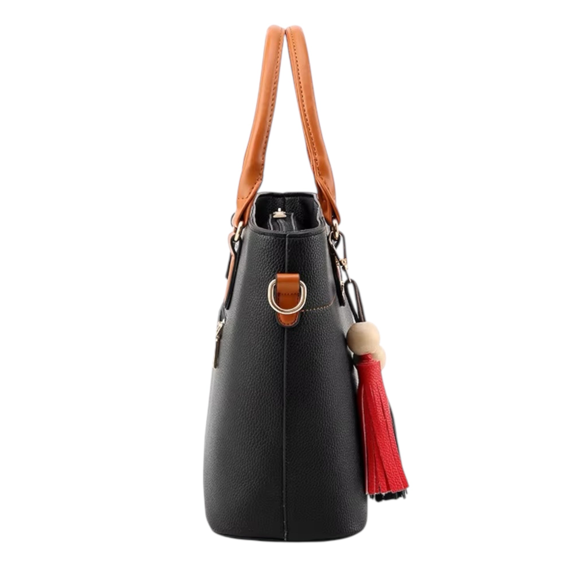 Modieuze dameshandtas, originele leren multi-pocket crossbodytas met grote capaciteit, luxe dames schoudertas