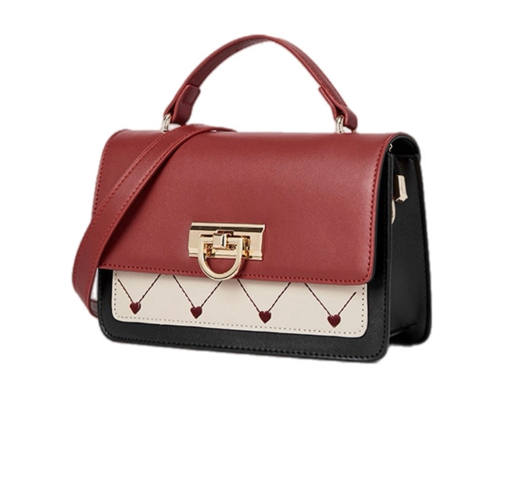 Dames schoudertas Originele leren grote capaciteit crossbody tas met ritsvak Dames luxe messenger schoudertas