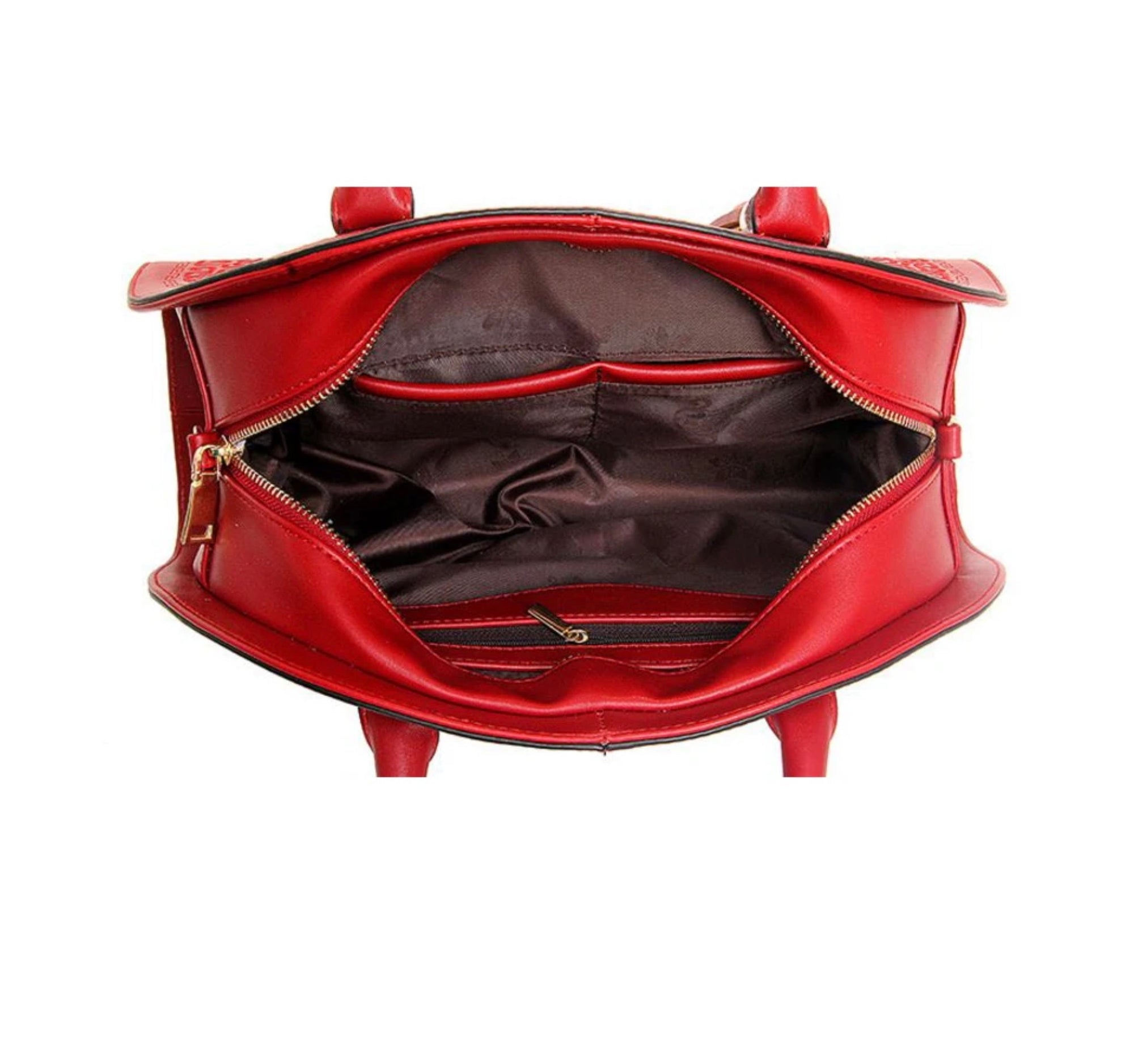 Women's Luxury Handbag Original Leather Large Capacity Zipper Pocket Fashionable Bag Women's Party Handbag