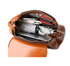 Women's Fashionable Shoulder Bag Original Leather Large Capacity Crossbody bag Zipper Pocket Shoulder Messenger bag