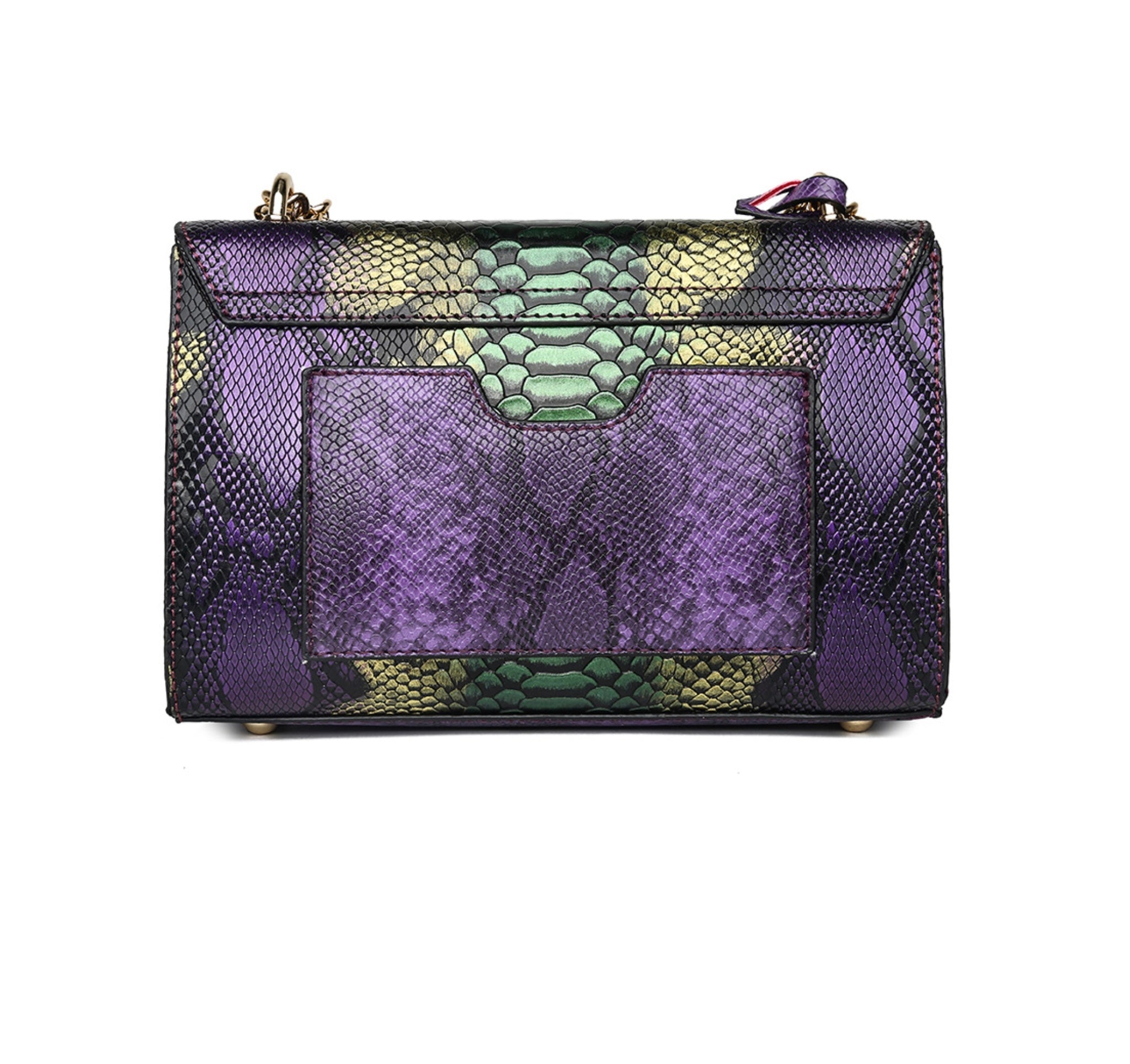 Damesmode Schoudertas met slot en ketting, kleine vierkante tas, originele leren tas, grote capaciteit dames schoudertas