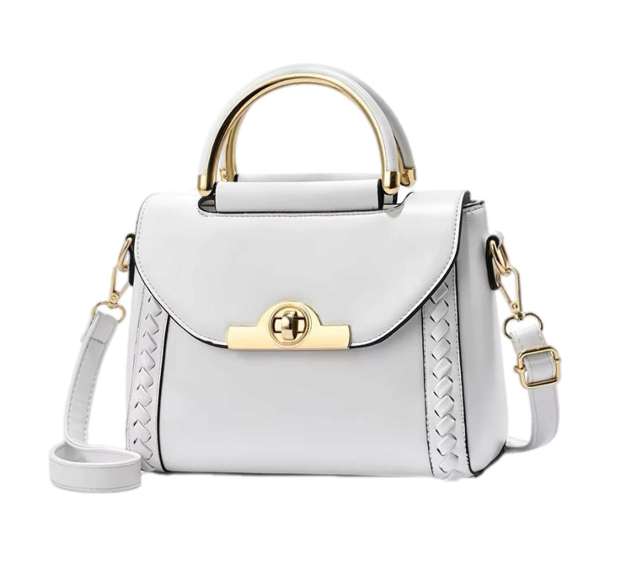 Women's Fashionable Shoulder Bag Multi Pocket Handbag Original Leather Large Capacity Women's Shoulder Messenger Bag