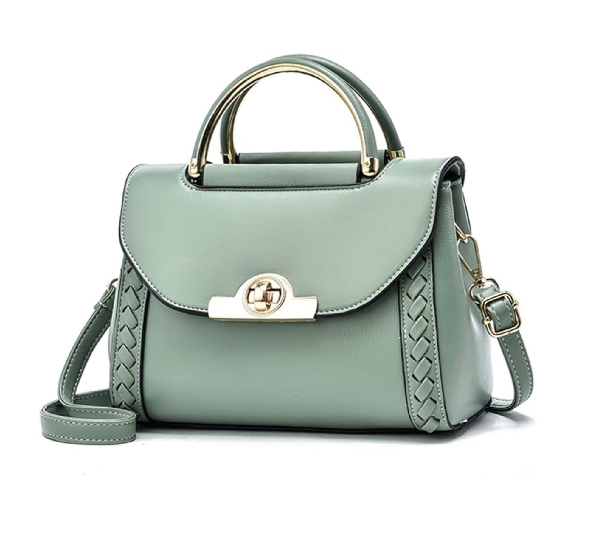 Women's Fashionable Shoulder Bag Multi Pocket Handbag Original Leather Large Capacity Women's Shoulder Messenger Bag