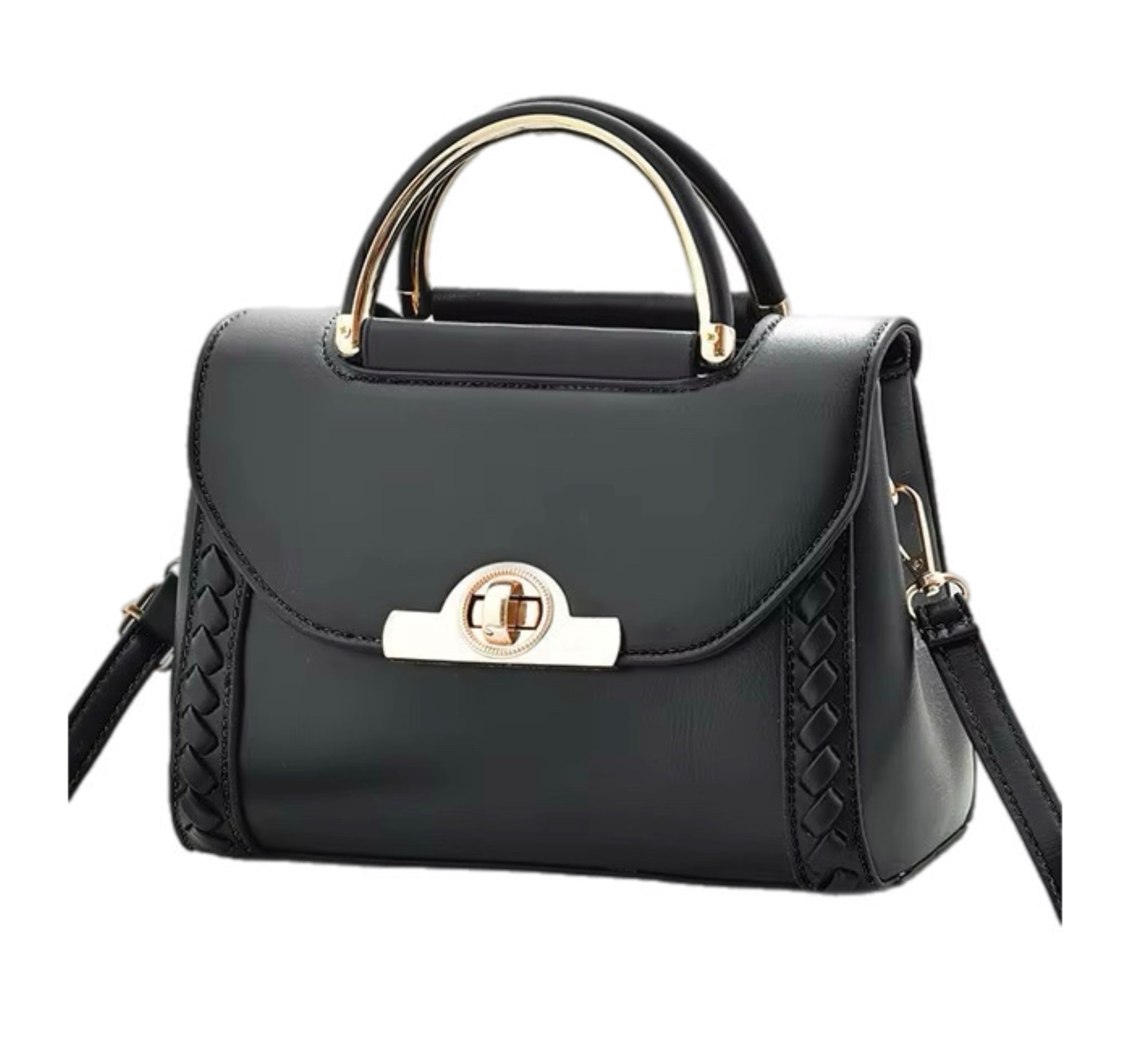 Women's Fashionable Shoulder Bag Multi Pocket Handbag Original Leather Large Capacity Women's Shoulder Messenger Bag