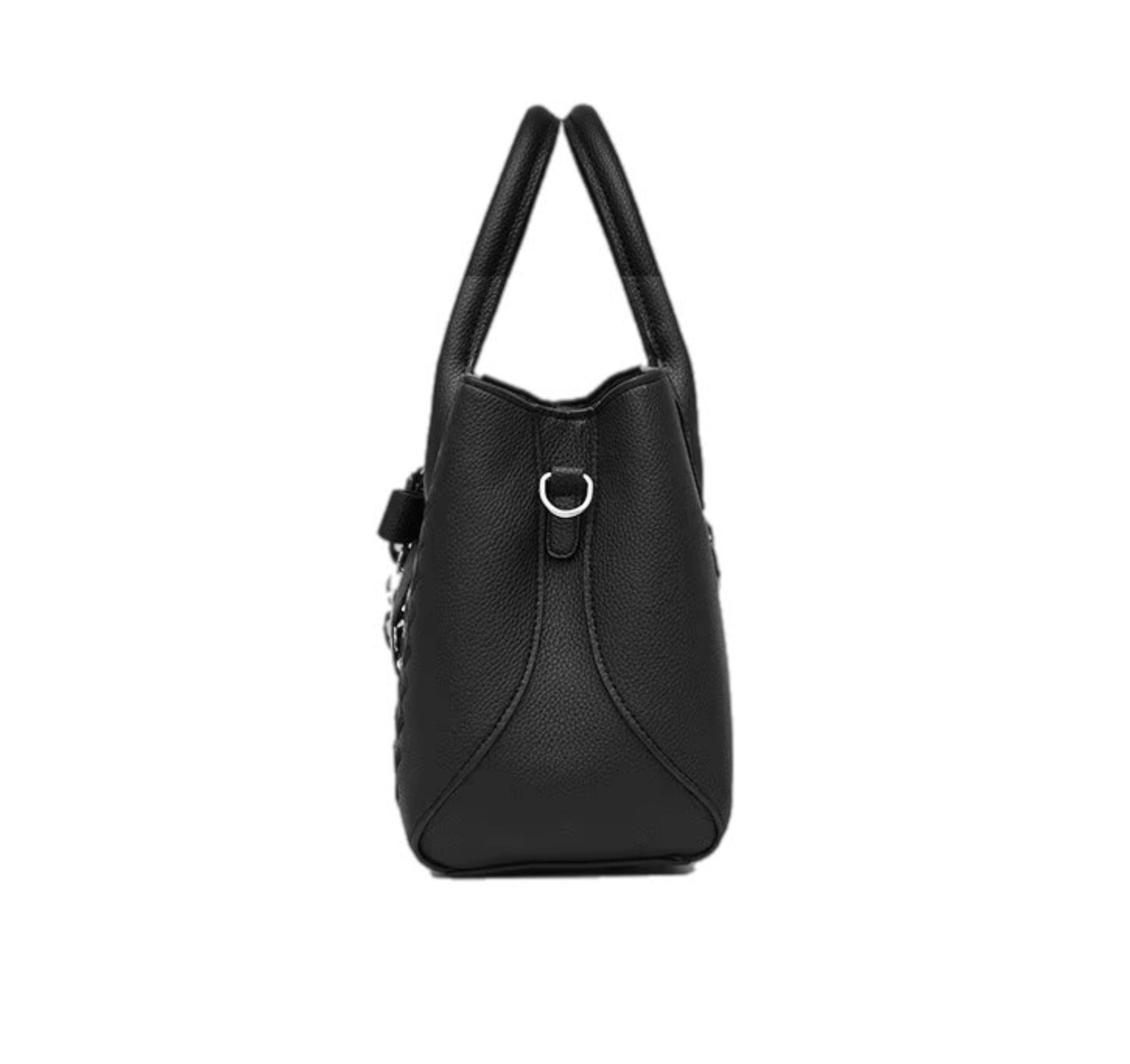 Women's Bag Fashionable Handbag Original Leathe Shoulder Bag Multi Pocket Large Capacity Portable Shoulder Messenger Bag