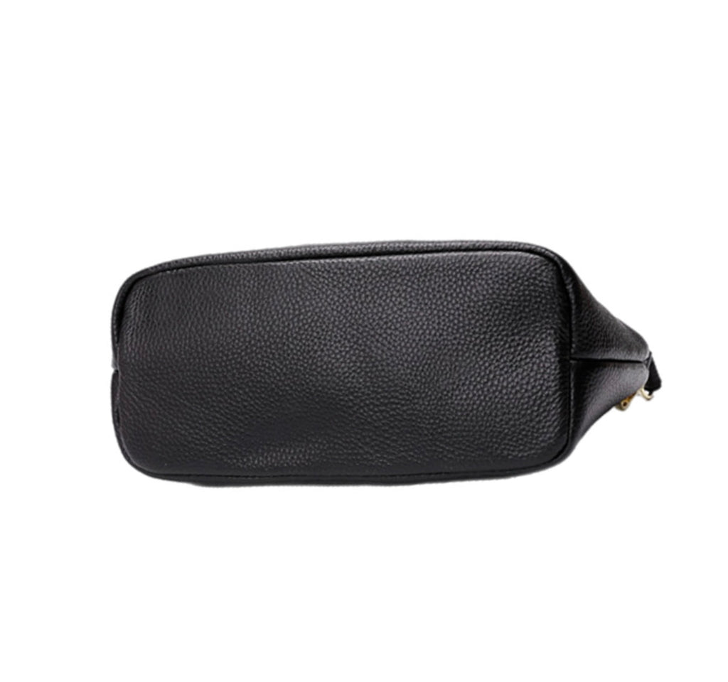 Women's Fashionable Shoulder Leather Bag Multi Function Pocket Crossbody Genuine Leather Handbag Women's Shoulder Bag