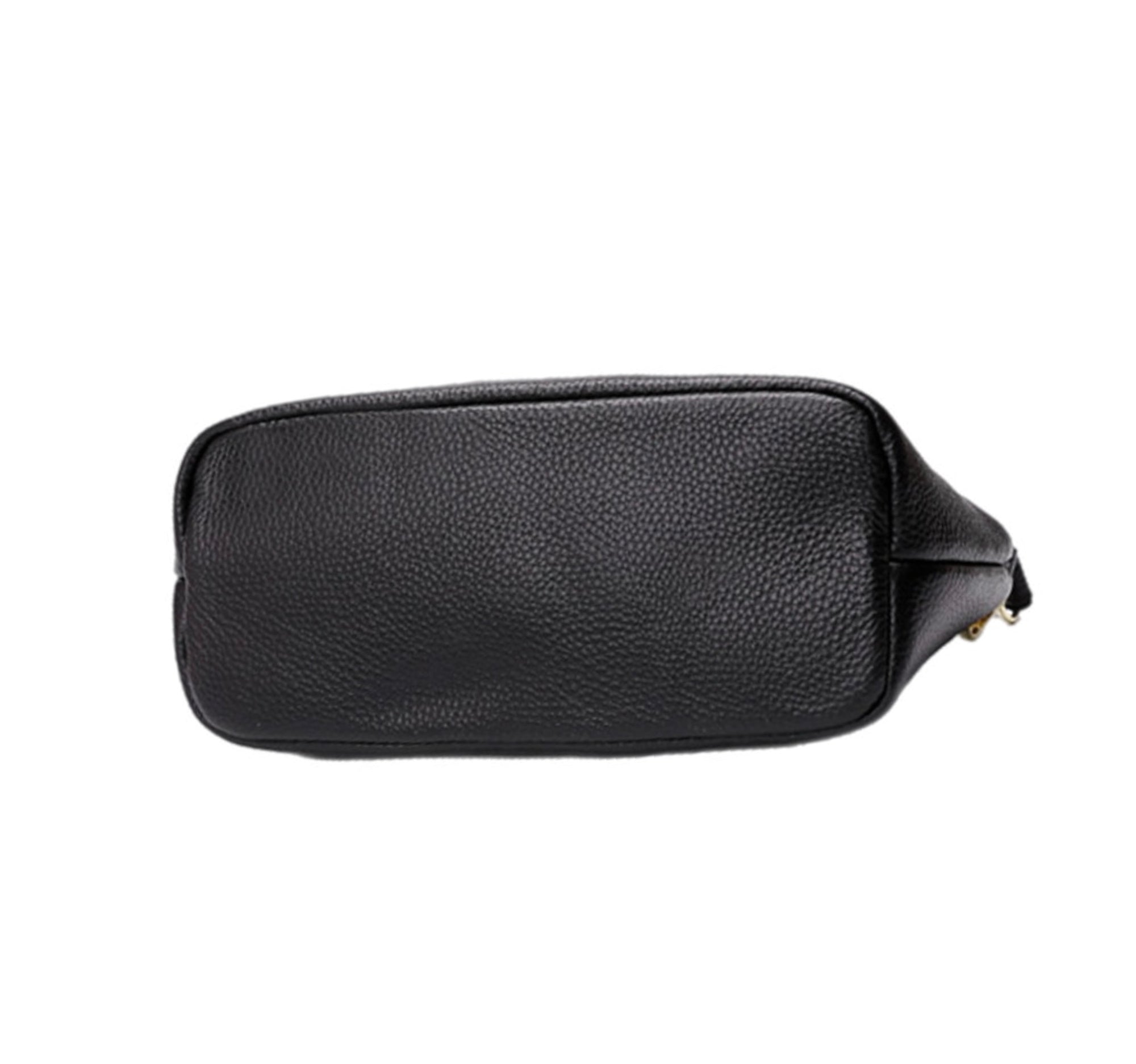 Women's Fashionable Shoulder Leather Bag Multi Function Pocket Crossbody Genuine Leather Handbag Women's Shoulder Bag