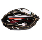 Women's Fashionable Shoulder Leather Bag Multi Function Pocket Crossbody Genuine Leather Handbag Women's Shoulder Bag